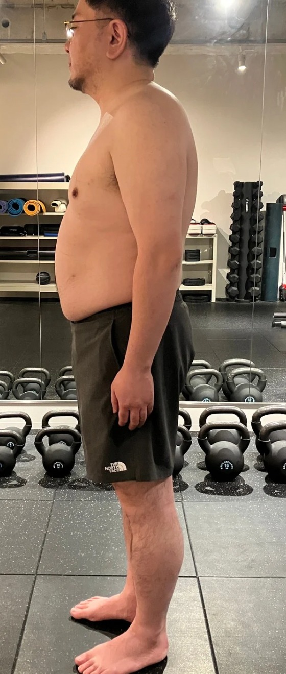 41歳・男性のプログラム開始前