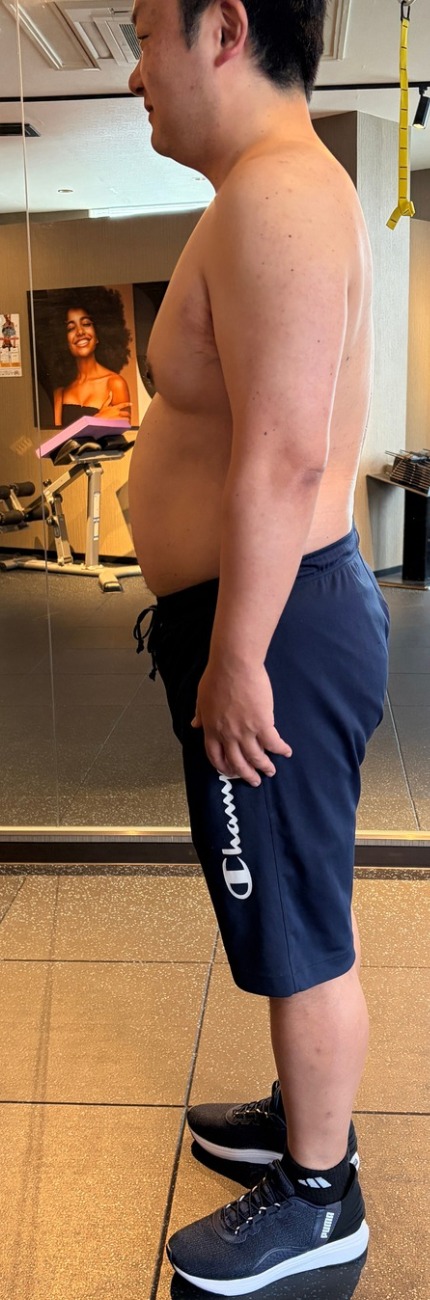 50歳・男性のプログラム開始前